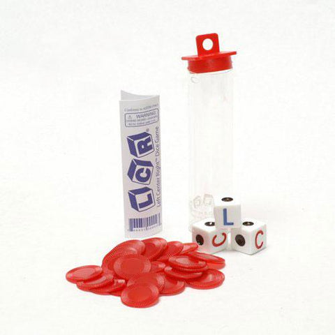 LCR Tube Game - Color Vary
